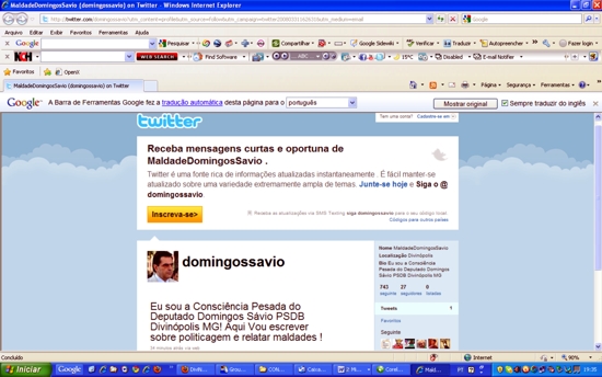 twitter ataque domingos